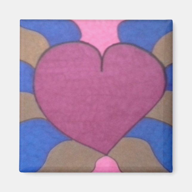 Aimant Bleeding Heart Art (Devant)
