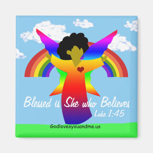 Aimant Bless est elle qui croit l'aimant d'ange