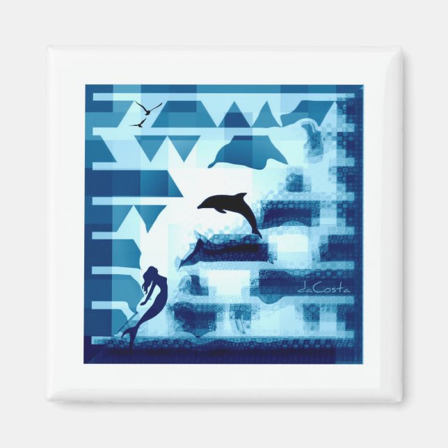 Aimant Bleu (Devant)