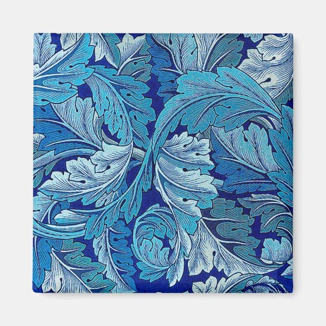 Aimant Bleu Acanthus (Devant)