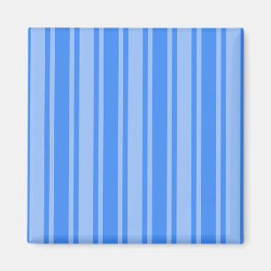 Aimant Bleu bonbons rayures