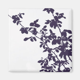Aimant bleu de branche