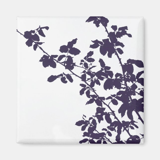 Aimant bleu de branche (Devant)