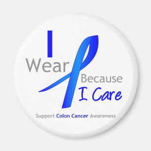 Aimant Bleu d'usage du cancer du colon I puisque je