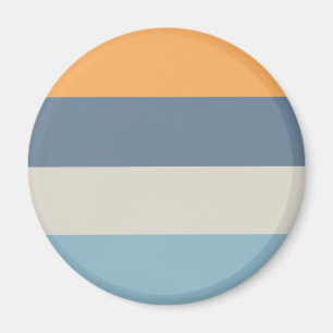Aimant Bleu et orange triés