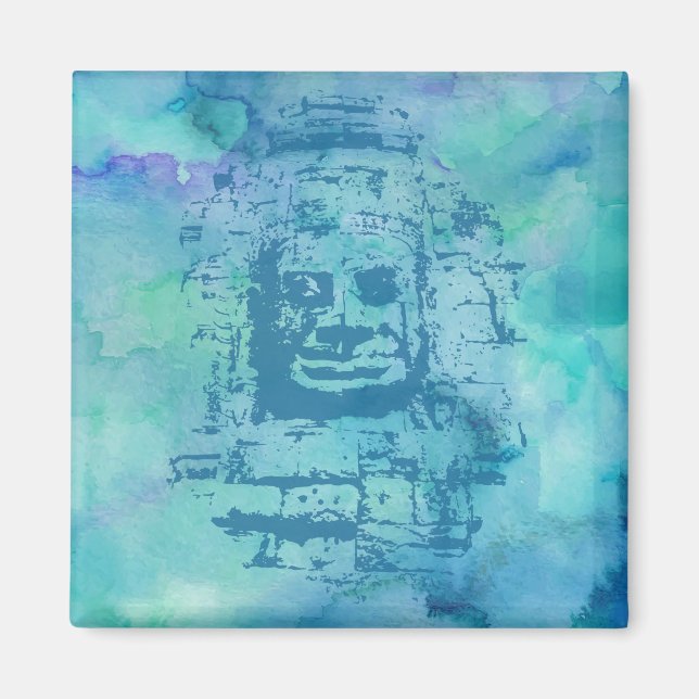 Aimant Bleu face Bayon (Devant)