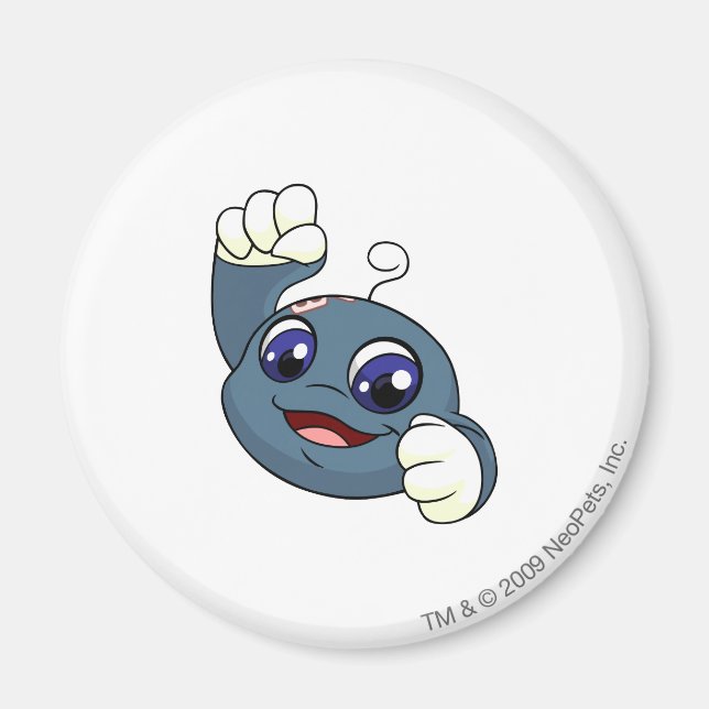 Aimant Bleu Kiko (Devant)