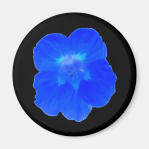 Aimant bleu Nasturtium