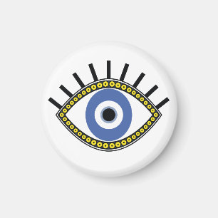 Aimant Bleu perle amulet grec mal protection oeil