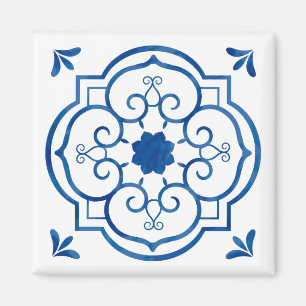Aimant bleu portugais