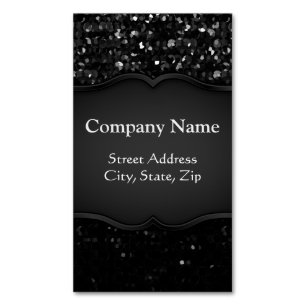 Aimant Bling en cristal Strass de carte de visite