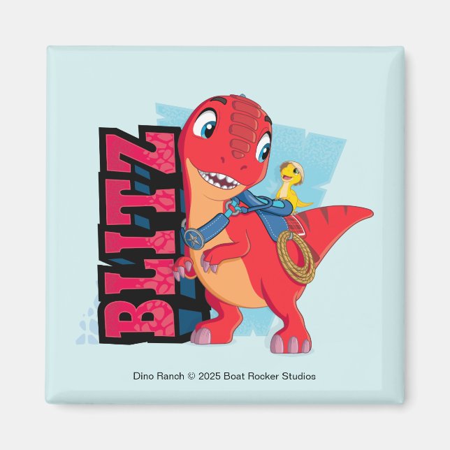 Aimant Blitz | Dino Ranch (Devant)