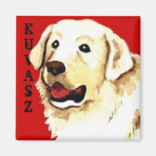 Aimant Bloc couleur Kuvasz