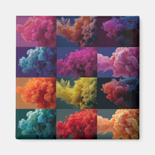 Aimant blocs de couleur gras