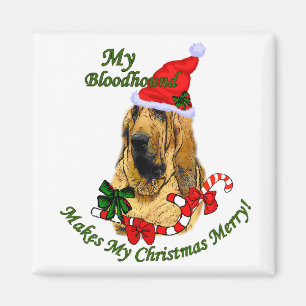Aimant Bloodhound Christmas Gifts