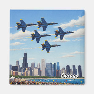 Aimant Blue Angels à Chicago Air and Water Show
