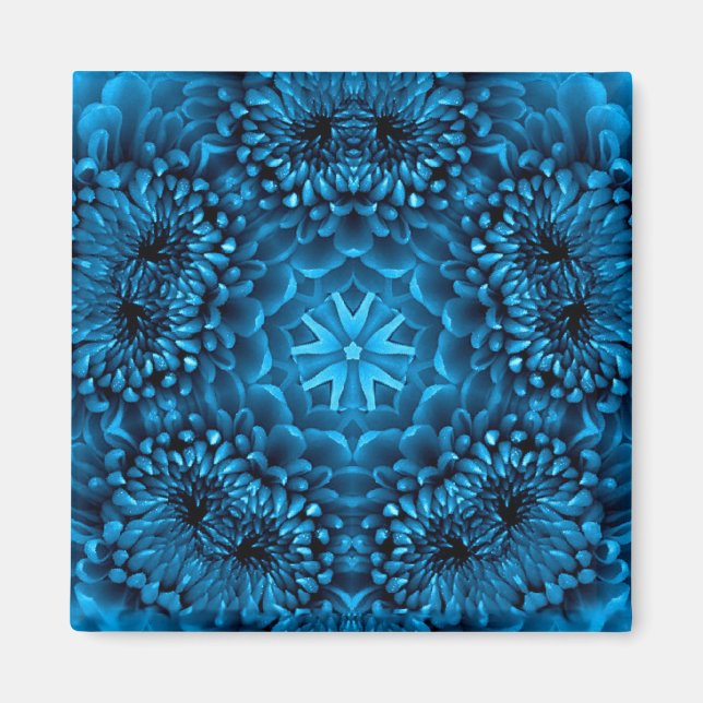 AIMANT BLUE DAHLIA (Devant)