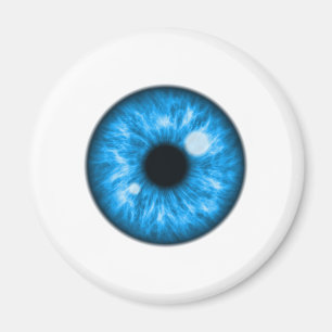 Aimant Blue Eye Ball Funny