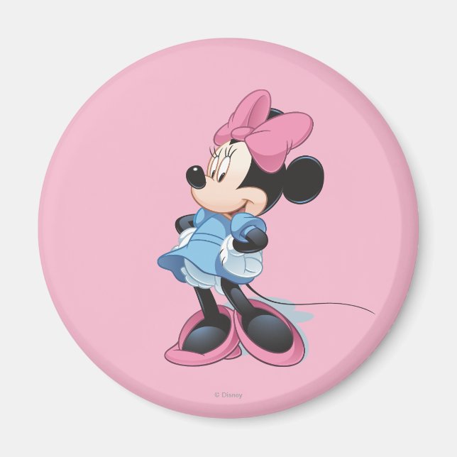 Aimant Blue Minnie | Mains sur les hanches (Devant)
