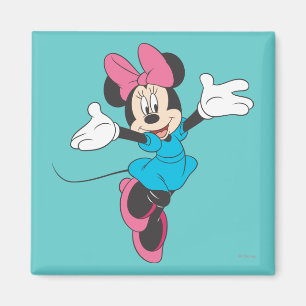 Aimant Blue Minnie Saut