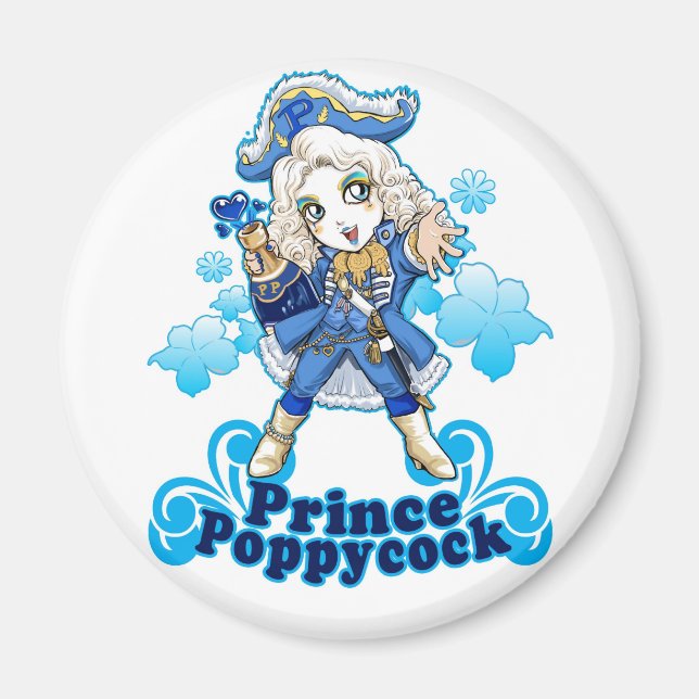 Aimant Blue Poppycock (Devant)