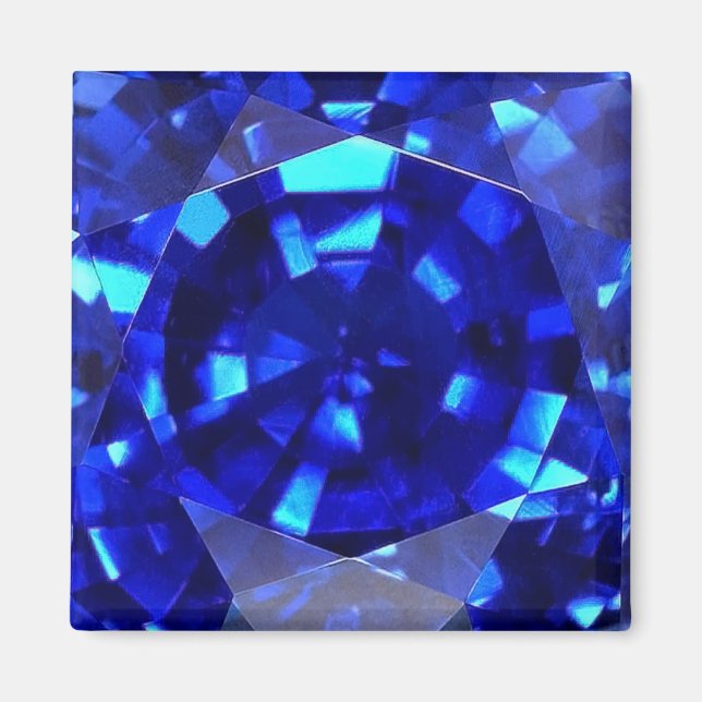 Aimant Blue Sapphire 3 (Devant)