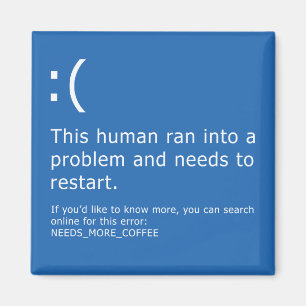 Aimant Blue Screen of Death