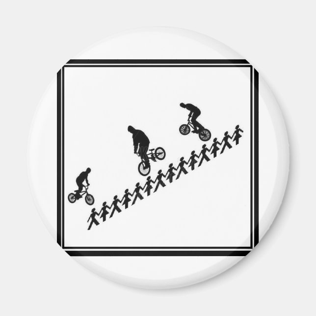 AIMANT BMX DE FIGURE (Devant)