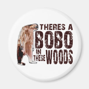 Aimant BOBO mignon SQUATCH EN CES BOIS - conclusion de