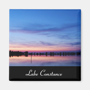 Aimant Bodensee Lake Constance Sunset Souvenir