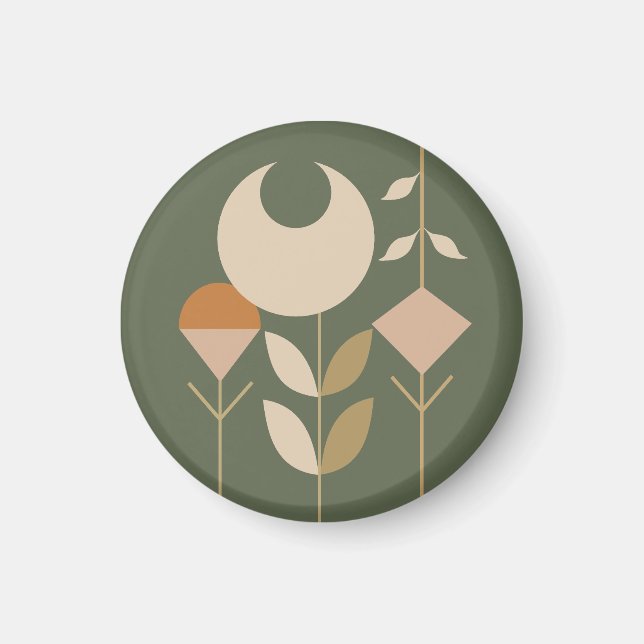 Aimant Boho Abstrait Lily (Devant)