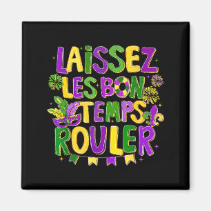 Aimant Boho Laissez Les Bon Temps Rouler Mardi Gras 2026