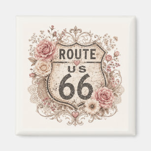 Aimant Boho Shabby Chic Mère Route Souvenir