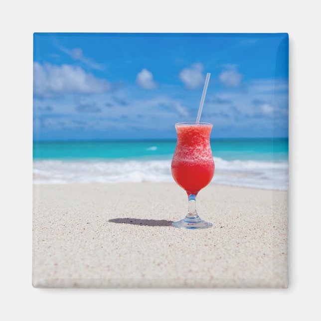 Aimant Boire Sur L'Aimant De Plage (Devant)