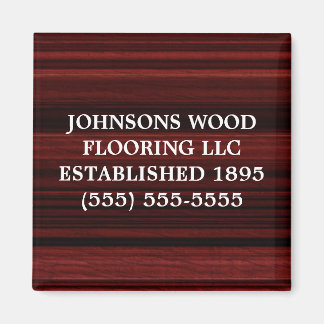 Aimant Bois d'acajou rouge