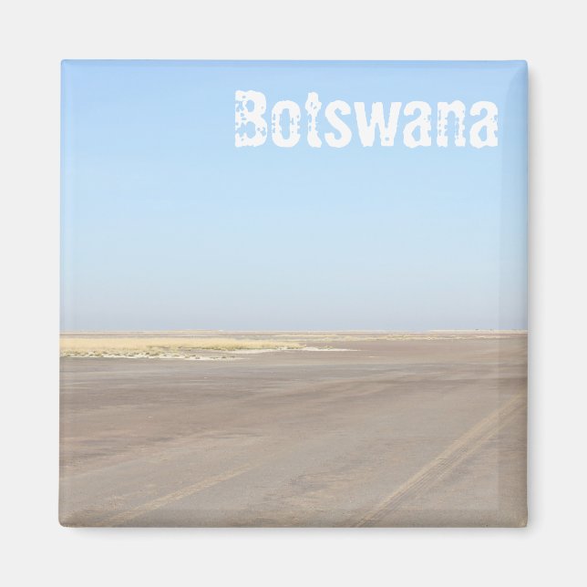 Aimant Bois de sel du Botswana Savannah Savanna Nature (Devant)