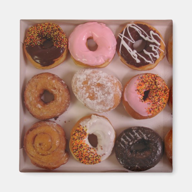 Aimant Boîte à beignets ! (Devant)