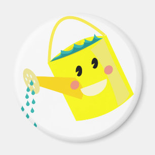 Aimant Boîte d'arrosage mignonne