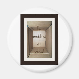 Aimant boîte de carton vide2