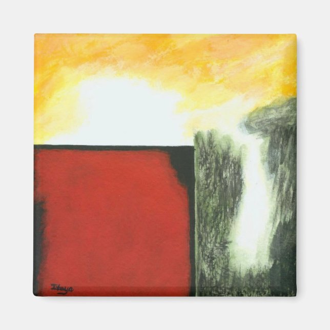 Aimant Boîte de Pandore de la peinture originale (Devant)