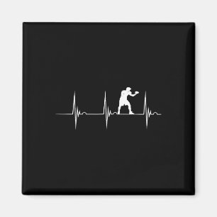 Aimant Boîte de rythme cardiaque ECG Pouls Boxeur Gants d