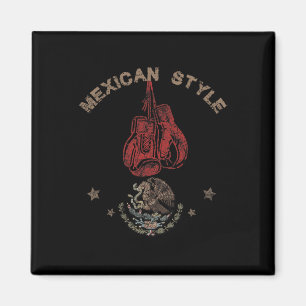 Aimant Boîte mexicaine de style Vintage Grande boîte