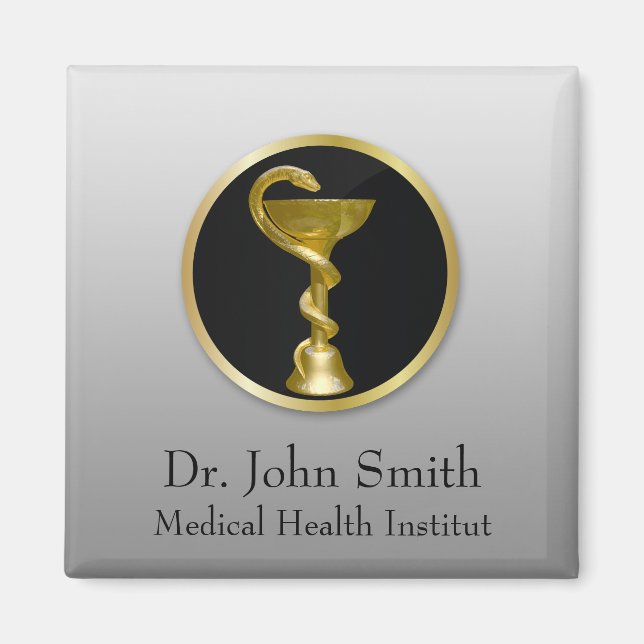 Aimant Bol d'or Hygieia Médicale professionnel (Devant)