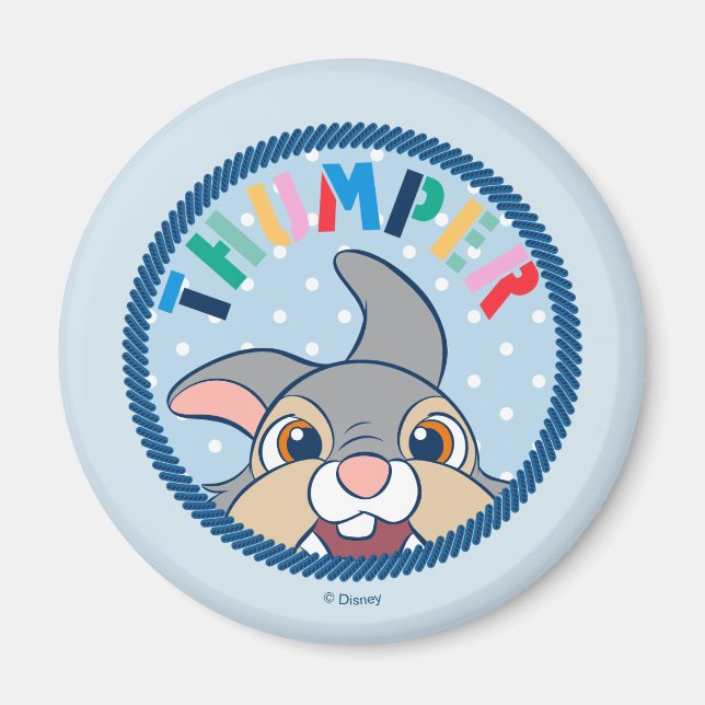 Aimant Bombi's Thumper Polka Dot Badge (Devant)
