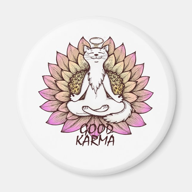 Aimant Bon Karma (Devant)