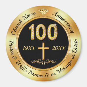 Aimant Bon Marché, 100 ans d'anniversaire de l'église, Fa
