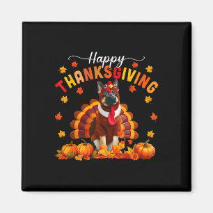 Aimant Bon thanksgiving berger allemand Cosplay Fall Tu