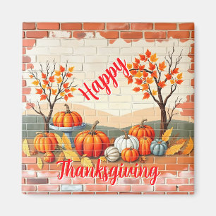 Aimant Bon thanksgiving Populaire Belle automne