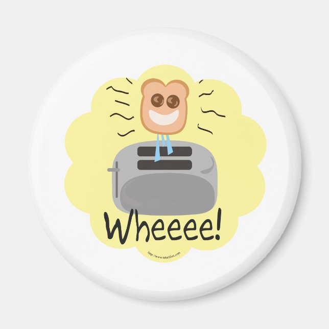 Aimant Bon Toast ! (Devant)