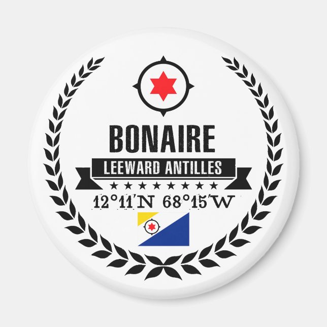 Aimant Bonaire (Devant)